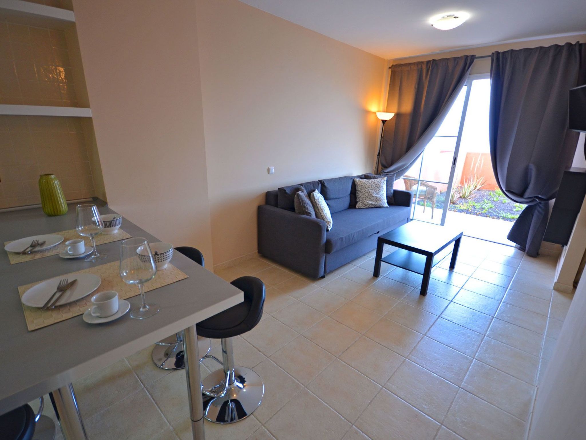 Moderne Wohnung in Pájara mit Großer Terrasse-Image-tags.info