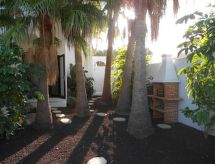 Costa Calma mit Garten, am Strand