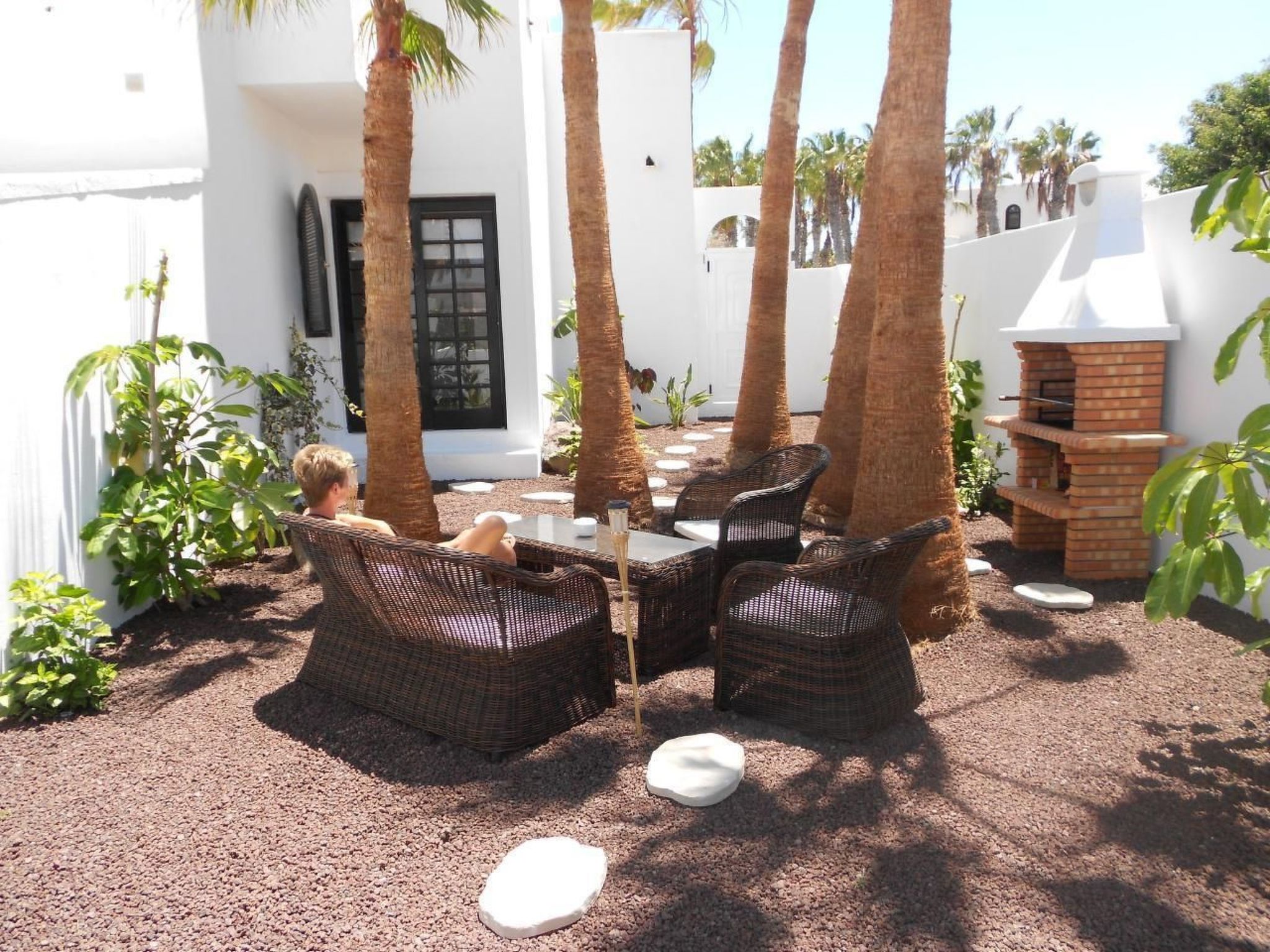 Costa Calma: Vakantiehuis met tuin op 30 meter van het strand - foto 3
