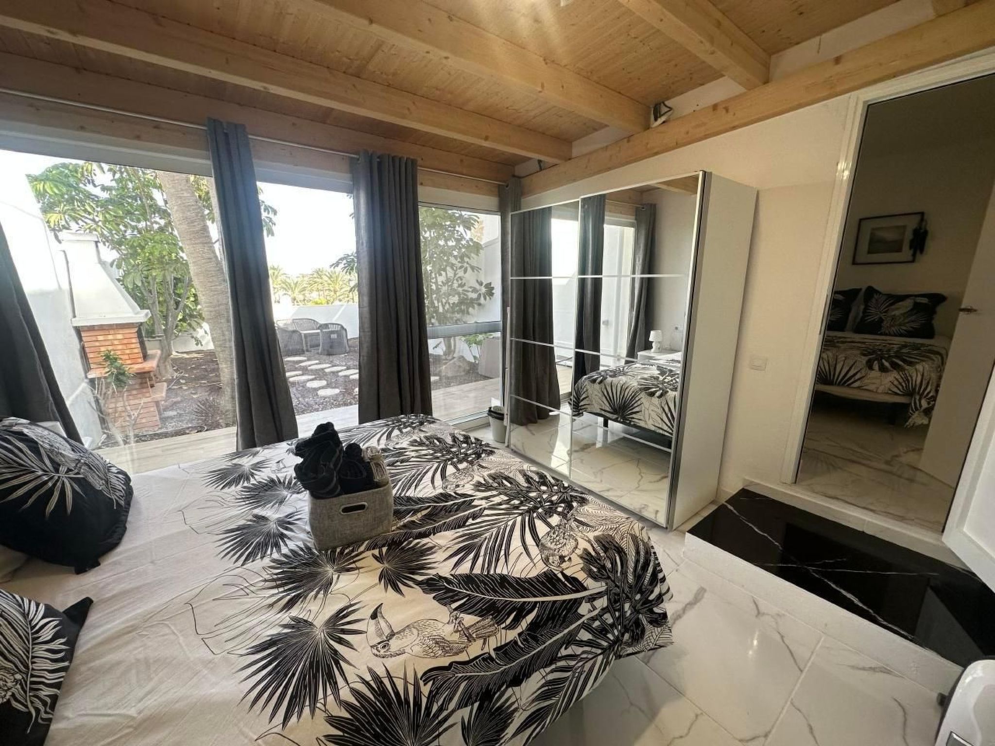 Costa Calma mit Garten, am Strand-Inside