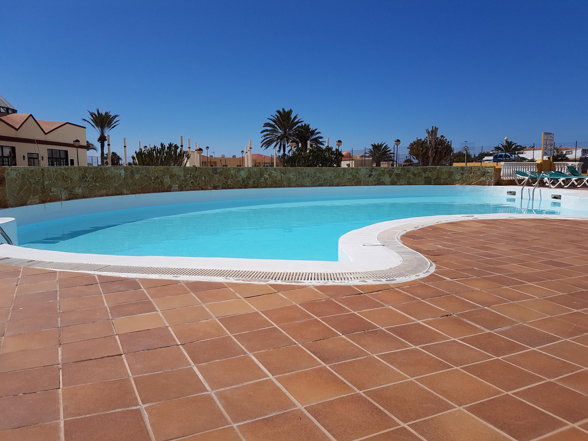 Wohnung "Costa Calma" mit gemeinschaftlichem Pool-Dedans