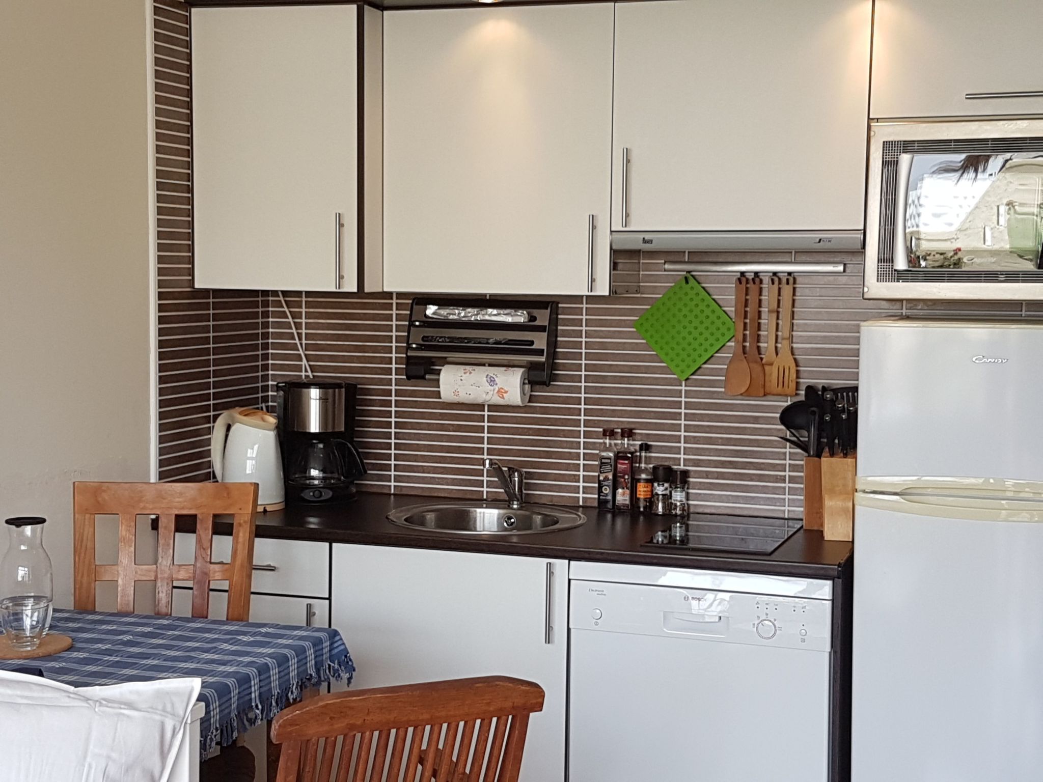 Moderne Ferienwohnung Casavovo mit Terrasse-Binnen