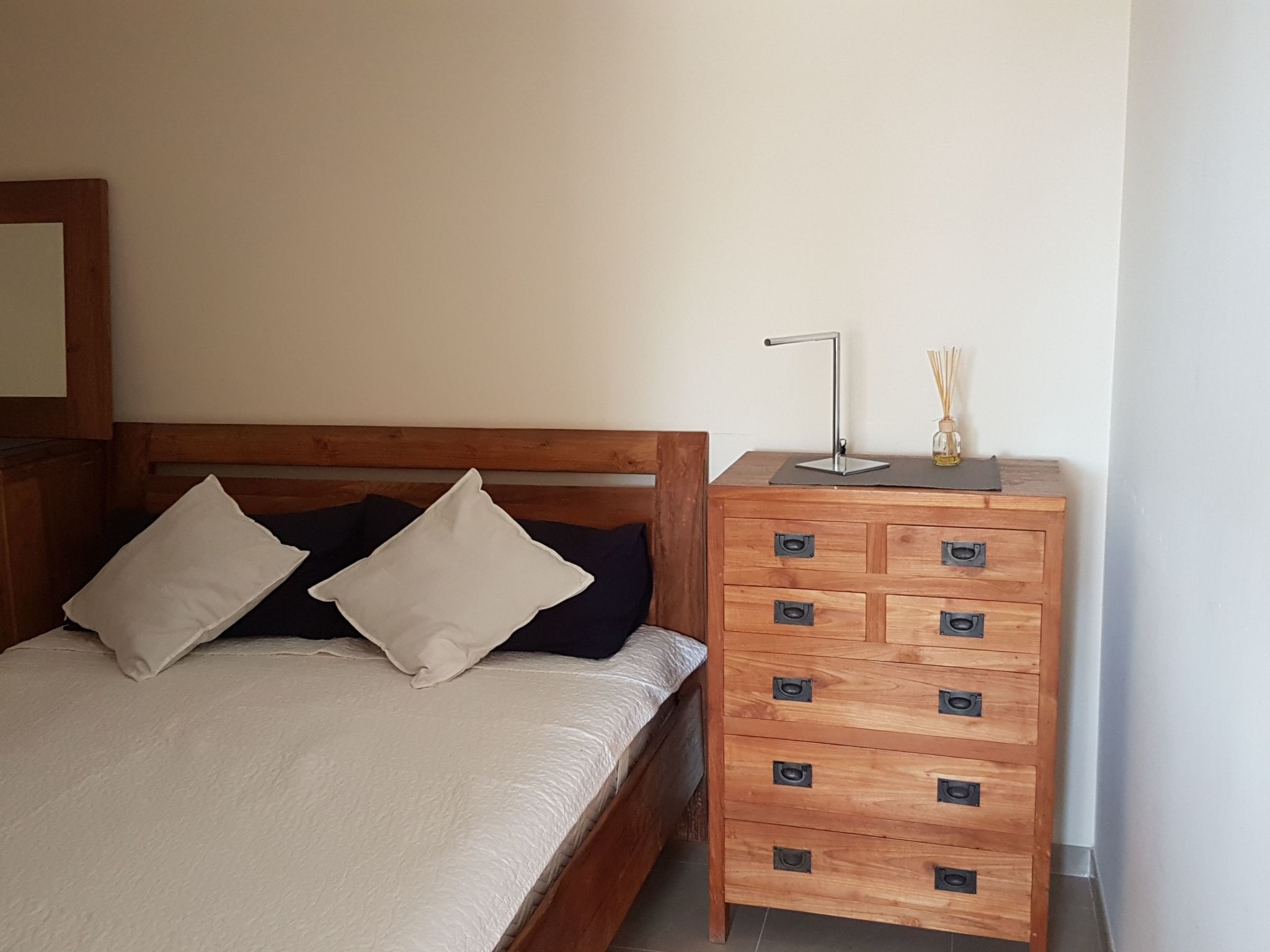 Moderne Ferienwohnung Casavovo mit Terrasse-Binnen