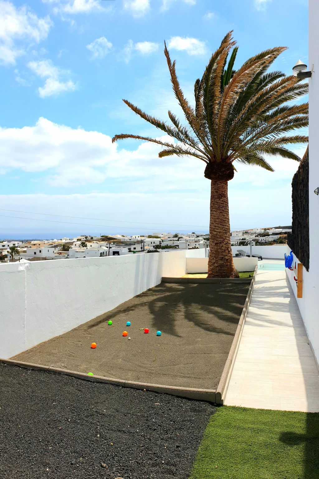 Meerblick Villa Tias-Binnen