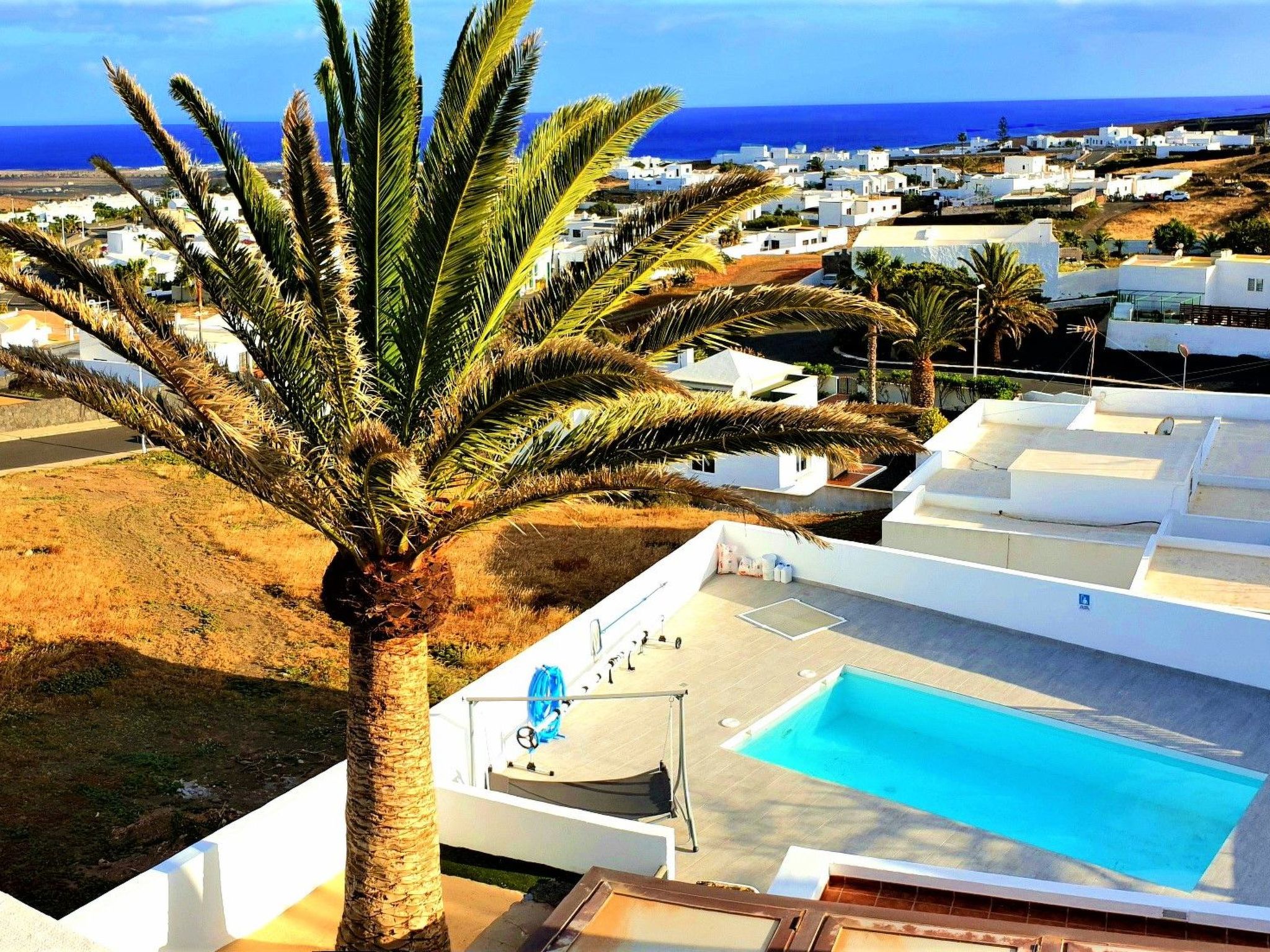 Meerblick Villa Tias-Binnen