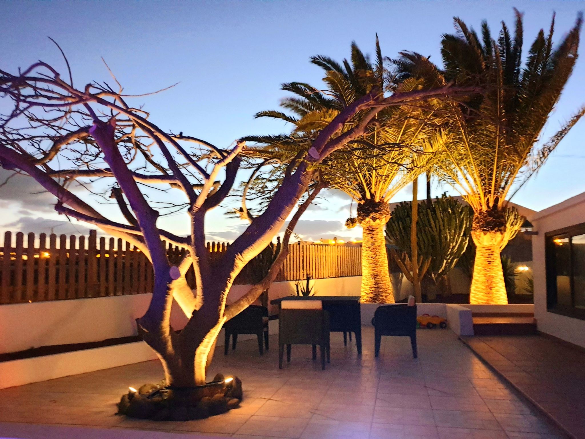 Meerblick Villa Tias-Binnen