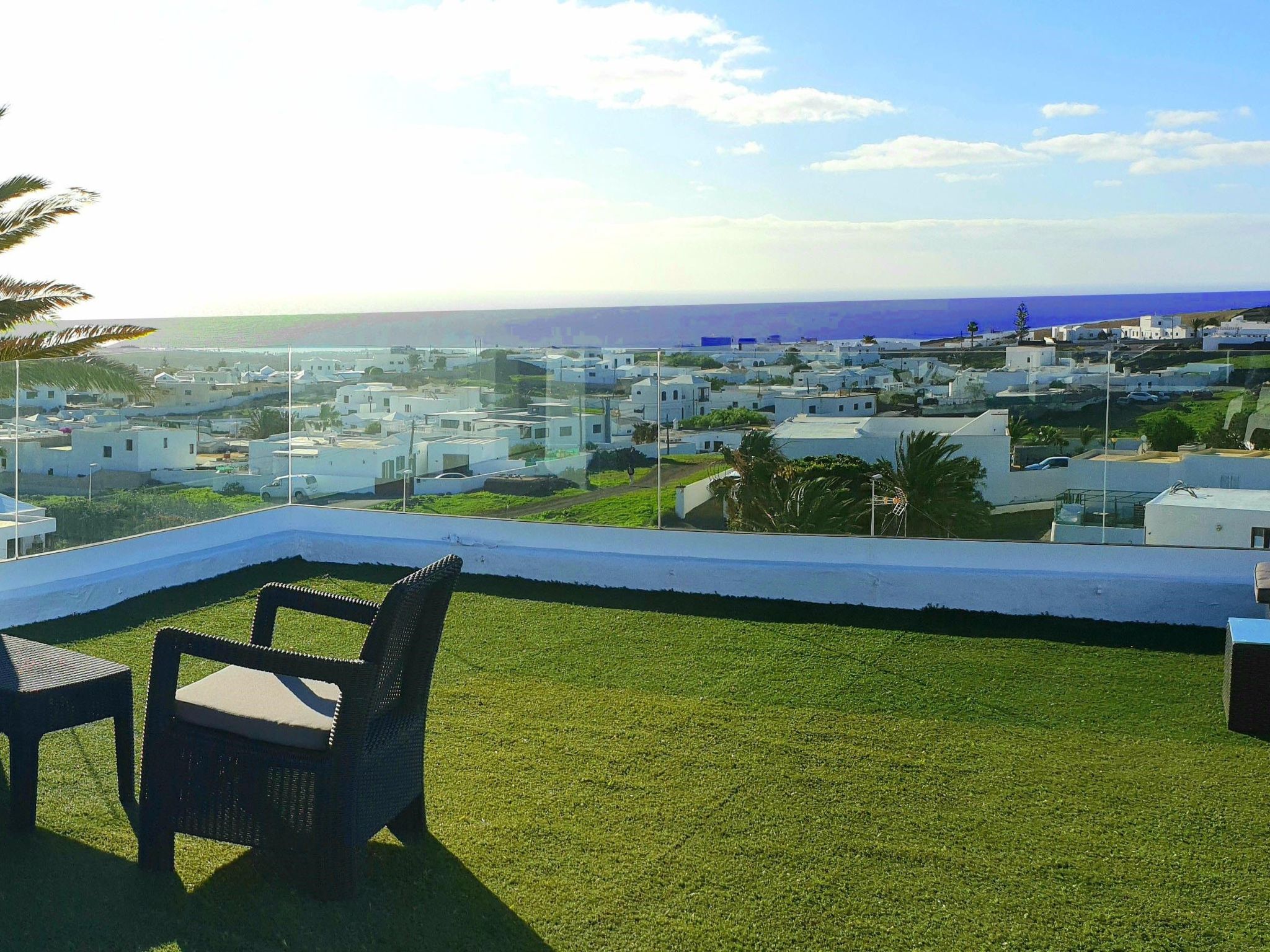 Meerblick Villa Tias-Binnen