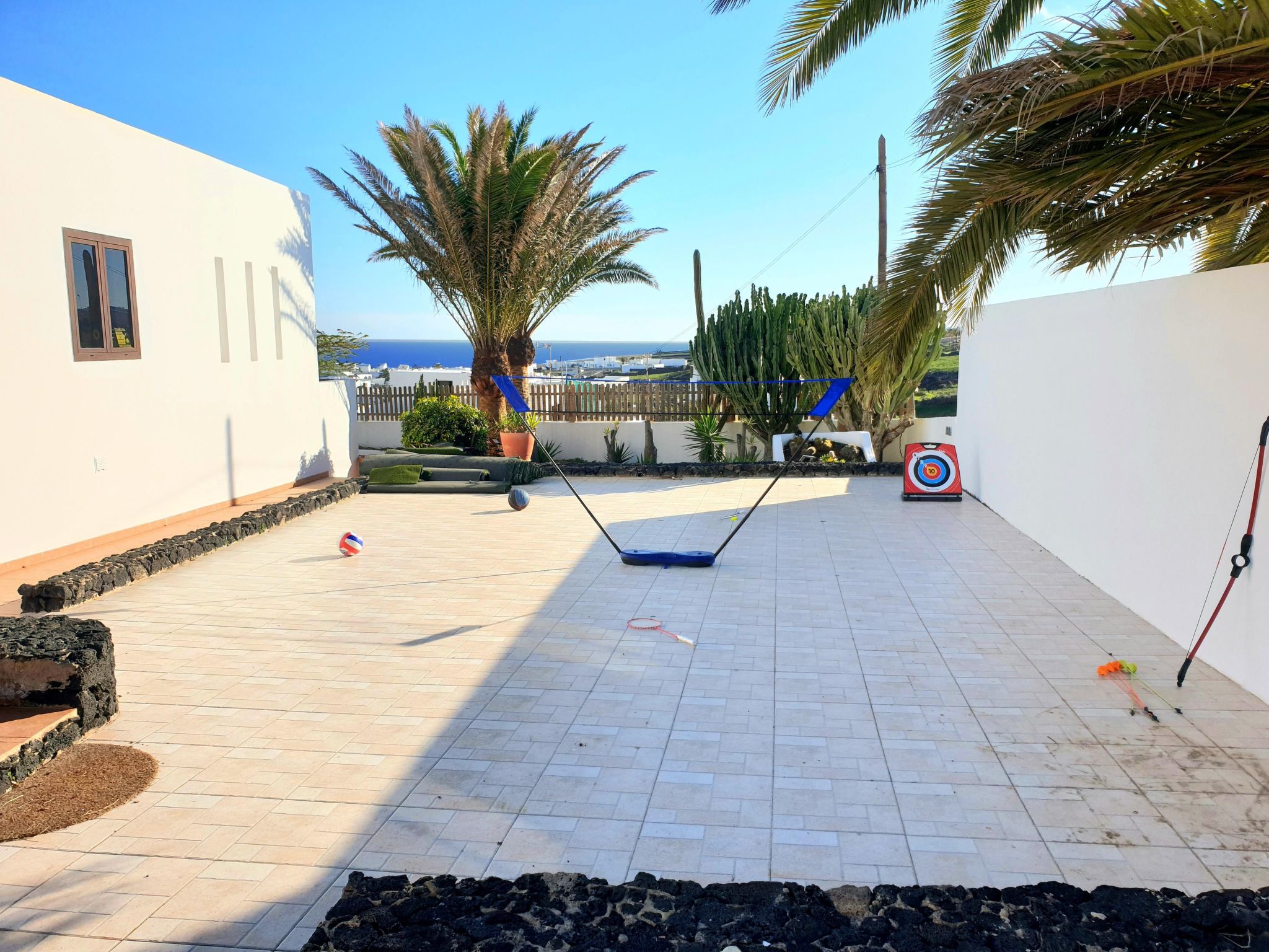 Meerblick Villa Tias-Binnen