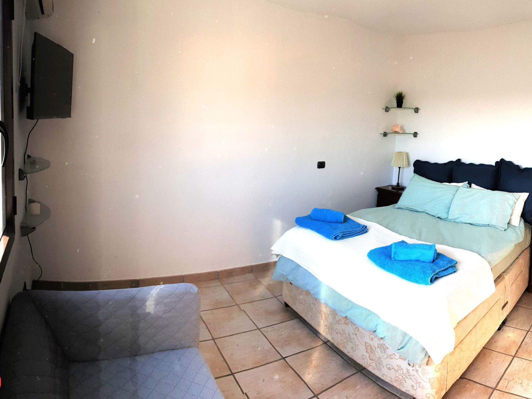 Meerblick Villa Tias-Binnen