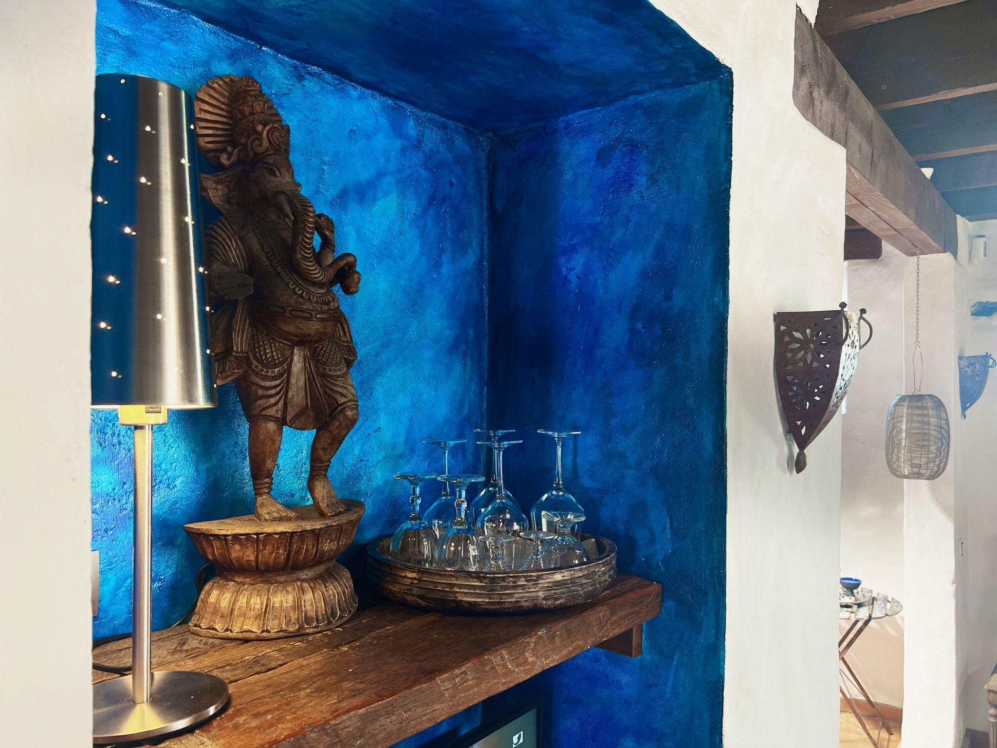 Schön eingerichtetes Bauernhaus - La Finca Yazmina-Binnen