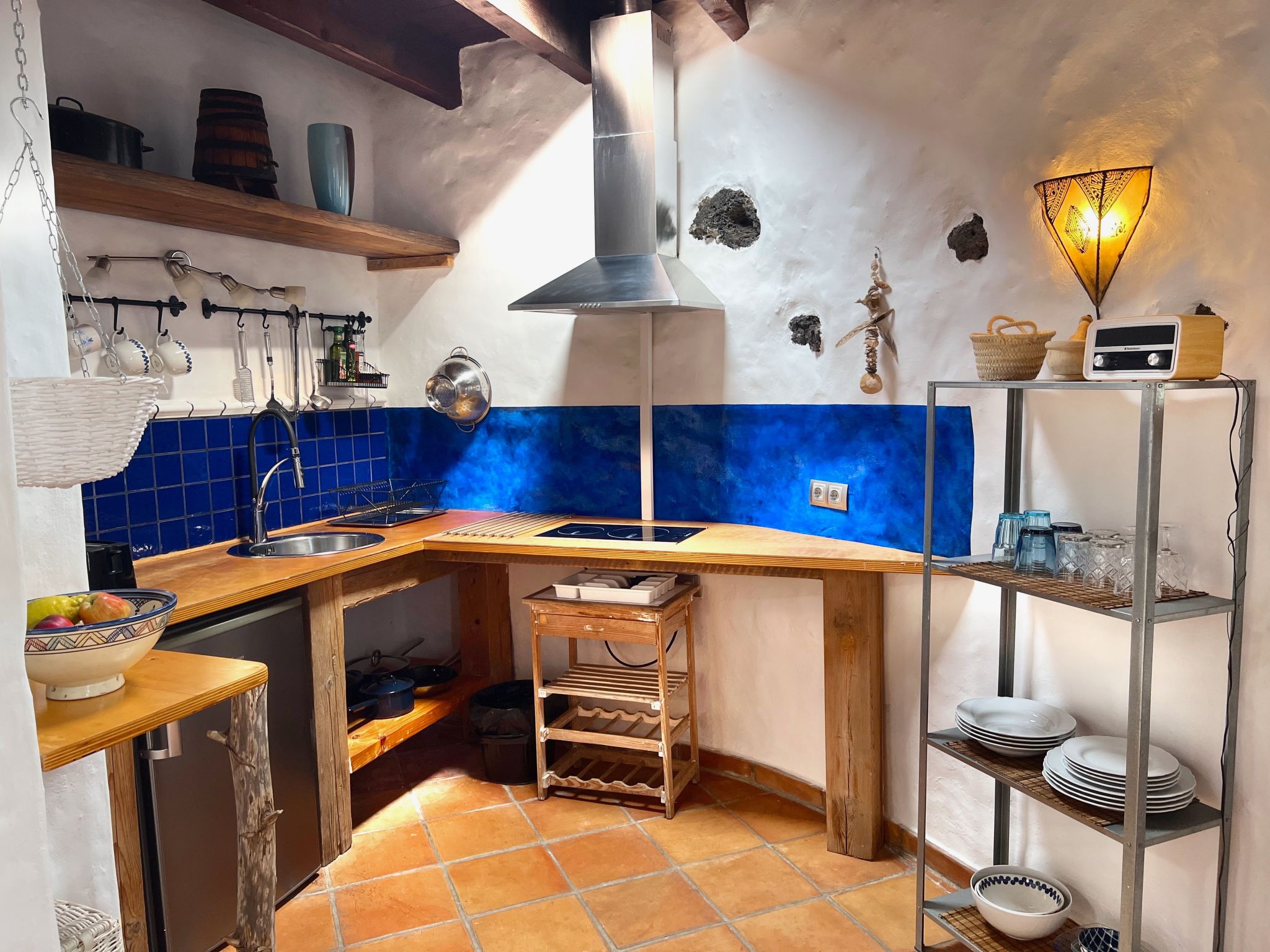 Schön eingerichtetes Bauernhaus - La Finca Yazmina-Binnen