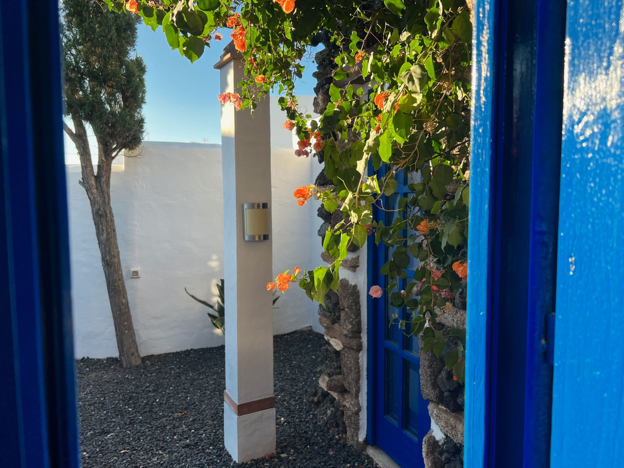 Schön eingerichtetes Bauernhaus - La Finca Yazmina-Binnen