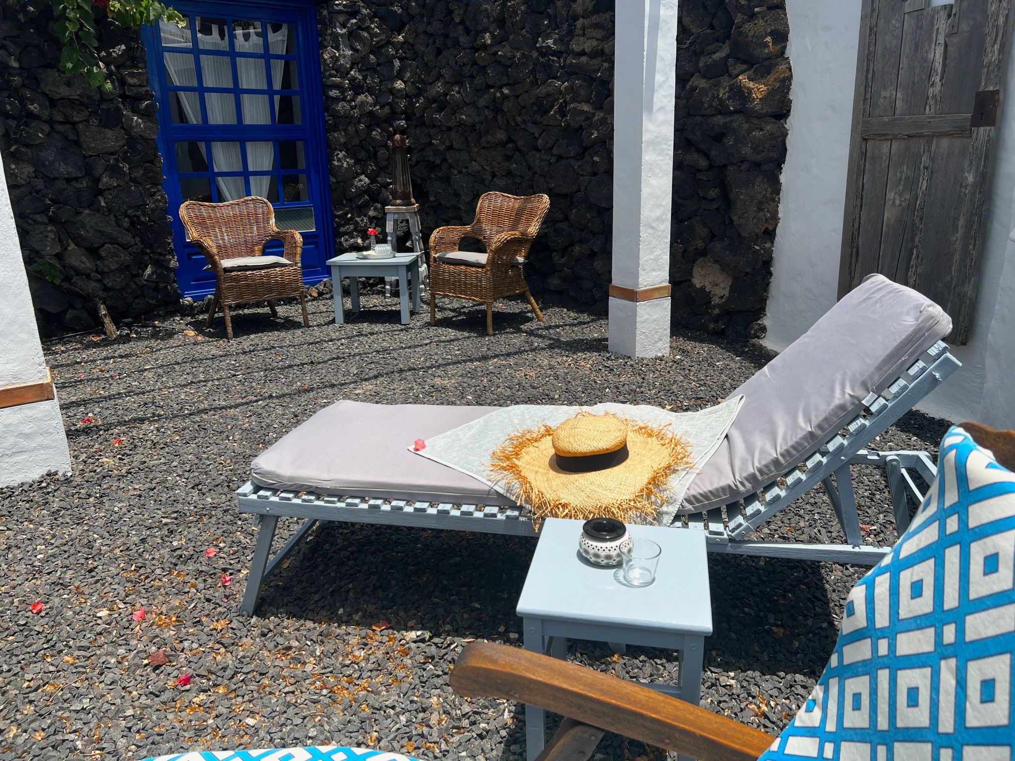 Schön eingerichtetes Bauernhaus - La Finca Yazmina-Binnen