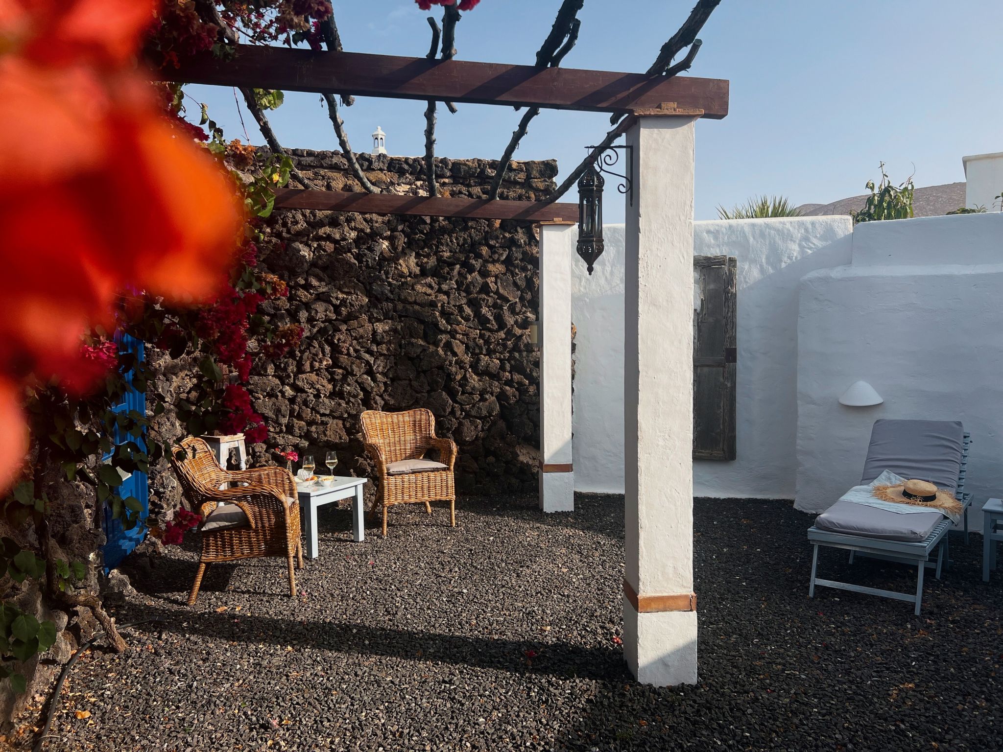 Schön eingerichtetes Bauernhaus - La Finca Yazmina-Binnen