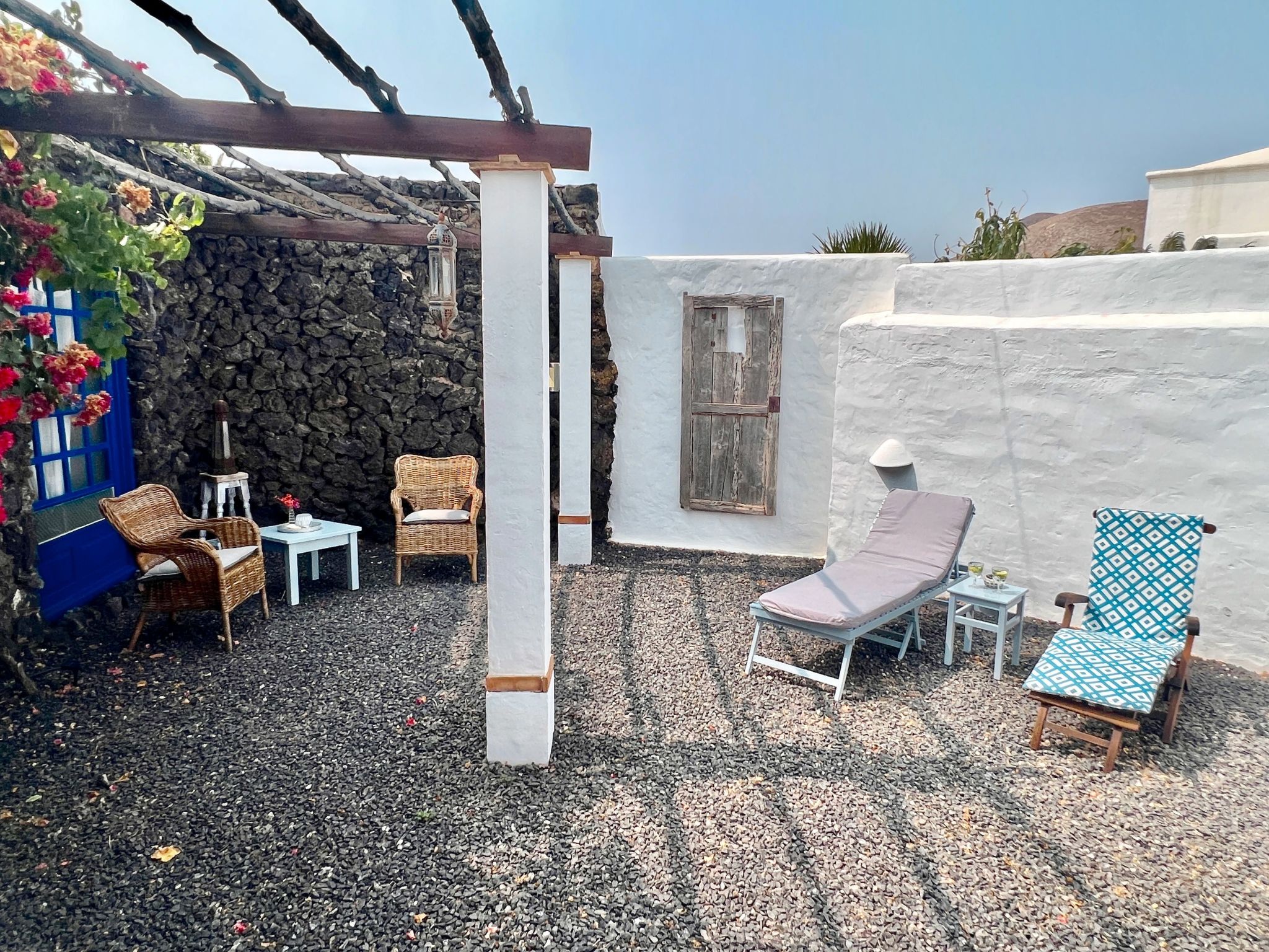 Schön eingerichtetes Bauernhaus - La Finca Yazmina-Binnen