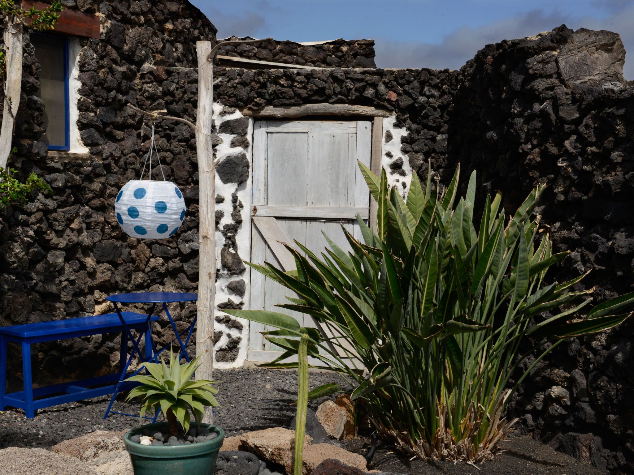 Schön eingerichtetes Bauernhaus - La Finca Yazmina-Binnen