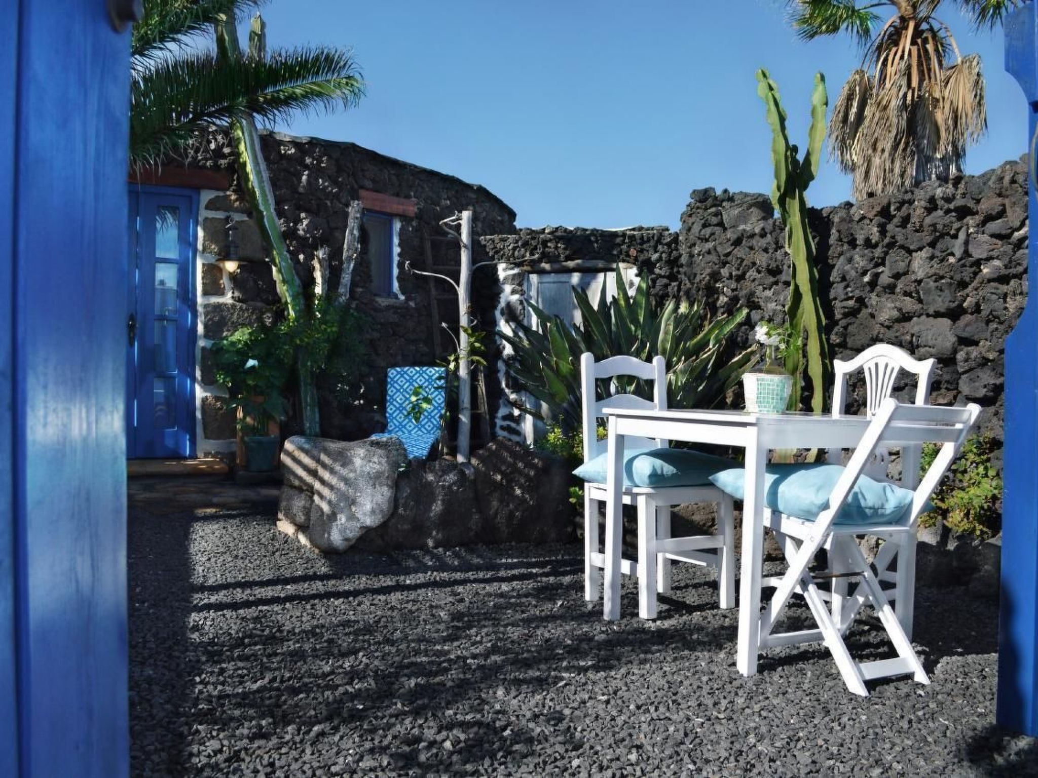 Lavastein-Bauernhaus Yazmina mit schönem Garten-Binnen