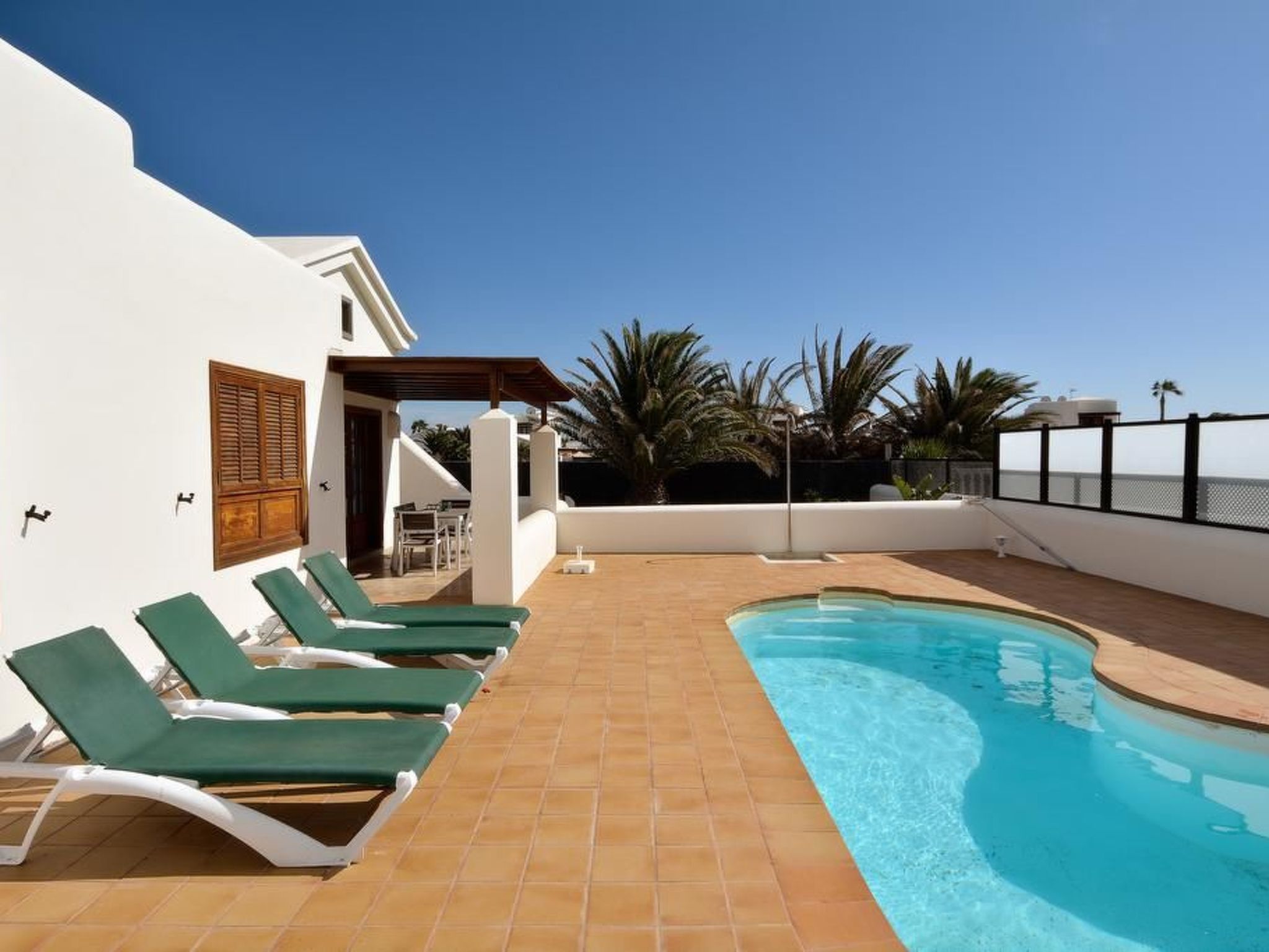 Private Villa mit Pool in Playa Blanca