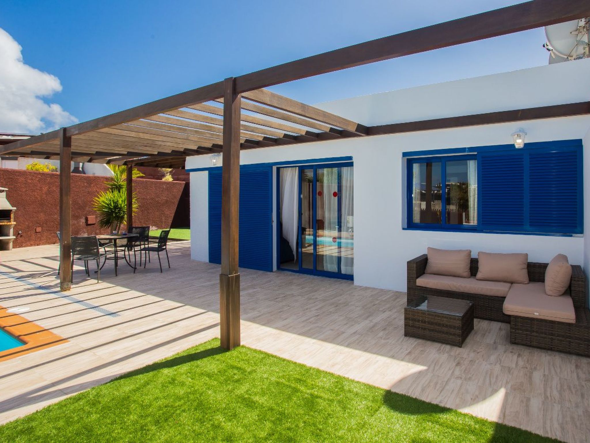 Villa mit beheiztem Pool in der Nähe von Papagayo