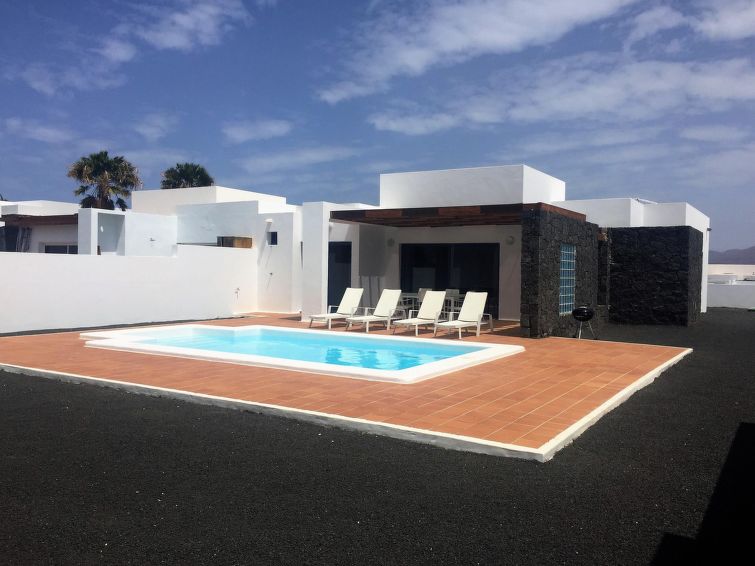 Privézwembad en rust in vakantiehuis Aroa in Playa Blanca in Playa Blanca