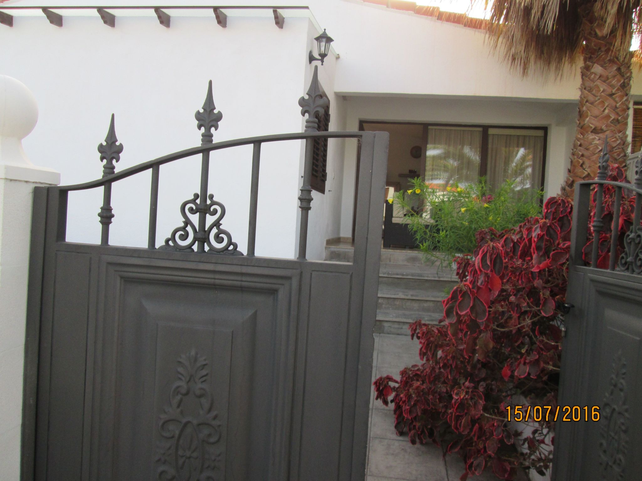 Wohnung "la Palmera" mit privatem Garten-Outside