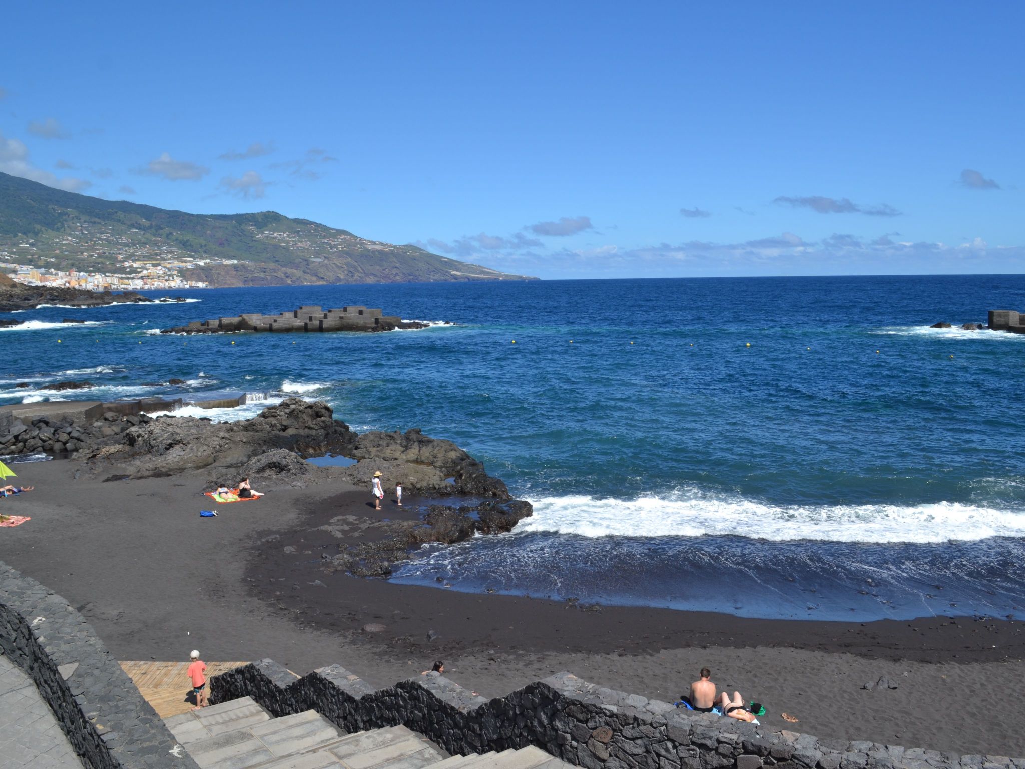 Strandappartement La Palma: Zeezicht op 10 meter van de oceaan - foto 23