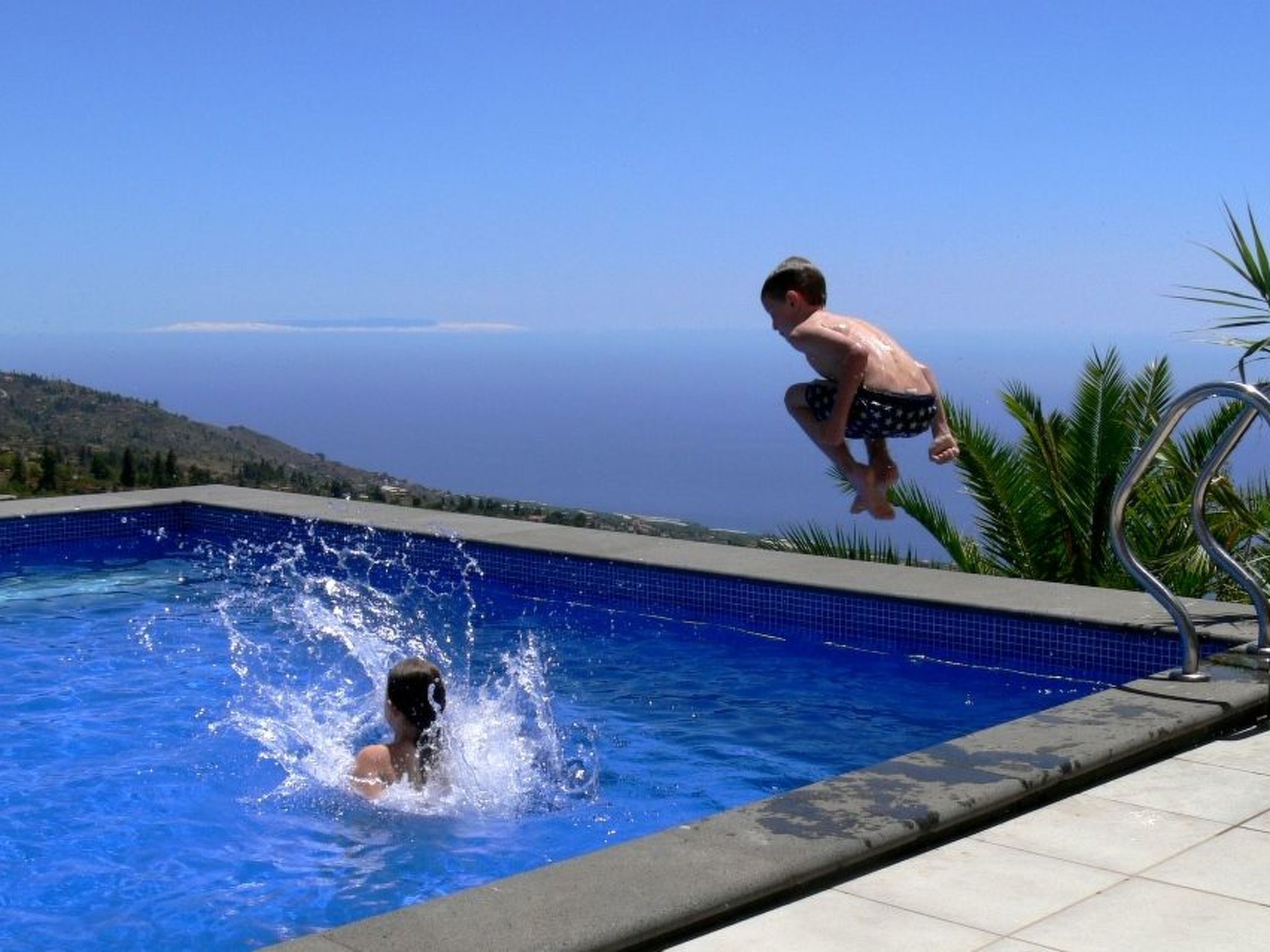 Nettes Ferienhaus in Tijarafe mit Privatem Pool und Panoramablick-Image-tags.info