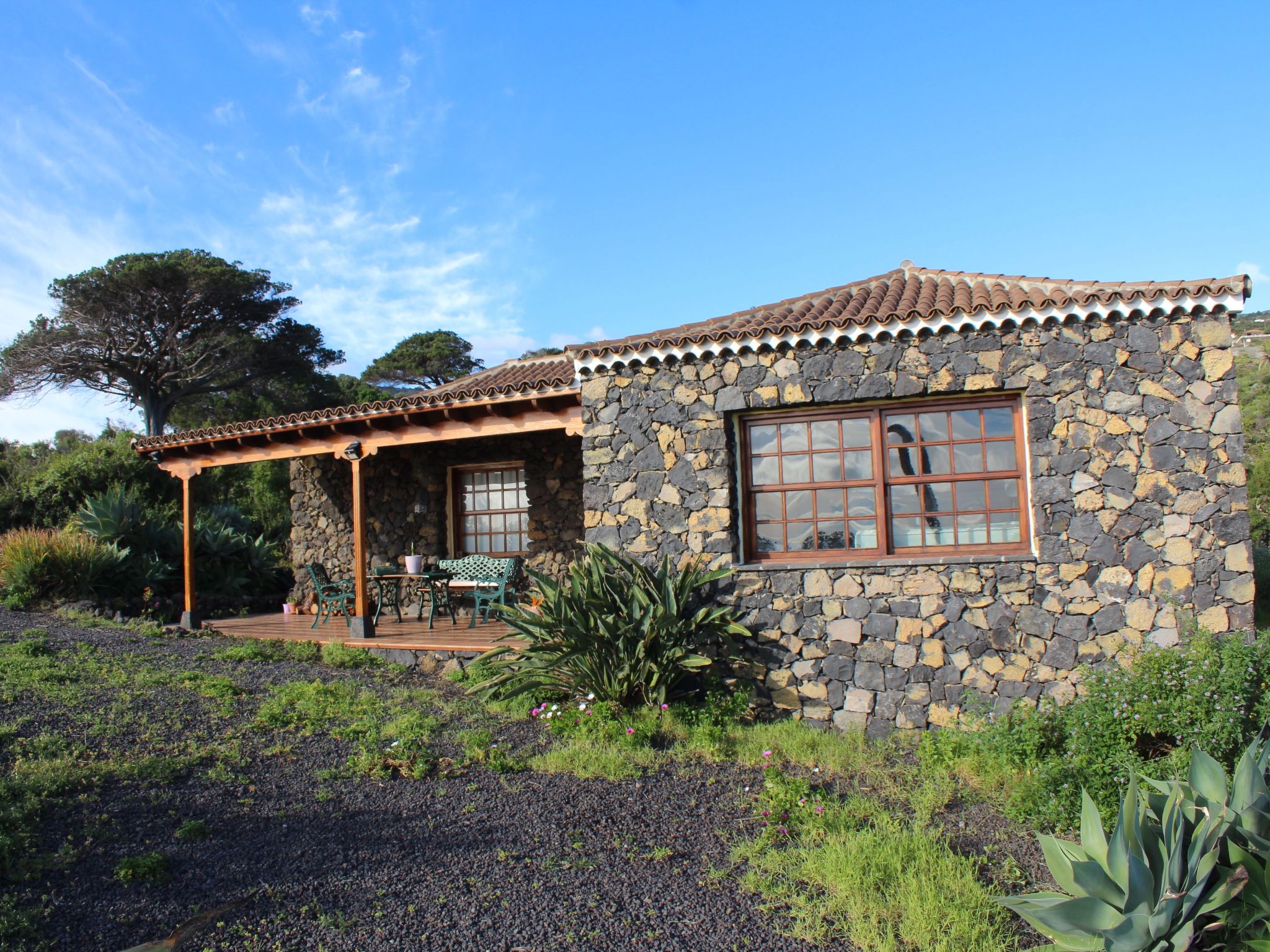 In Monte Breñas mit Grill, Terrasse und Garten-Binnen