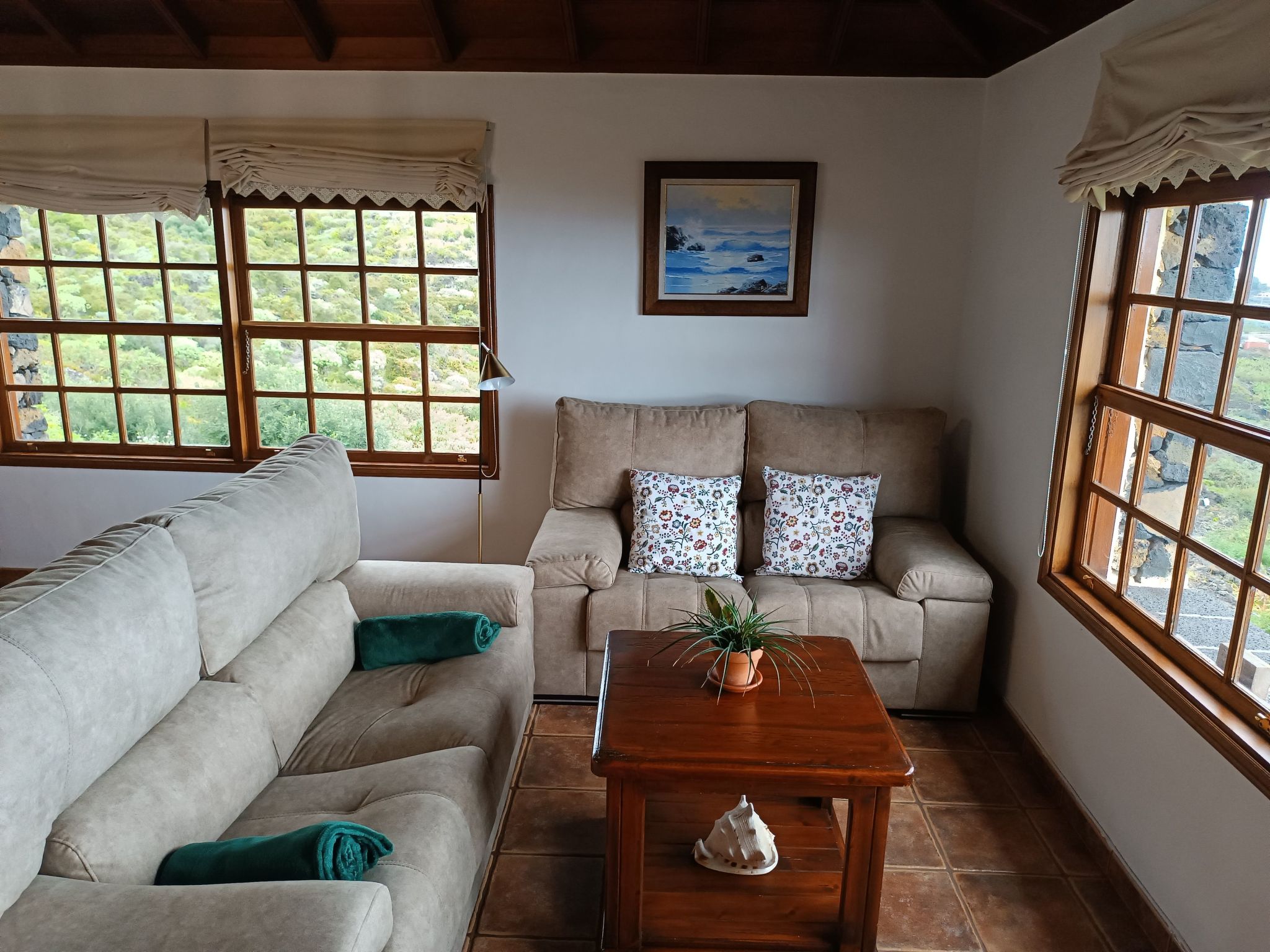 In Monte Breñas mit Grill, Terrasse und Garten-Binnen