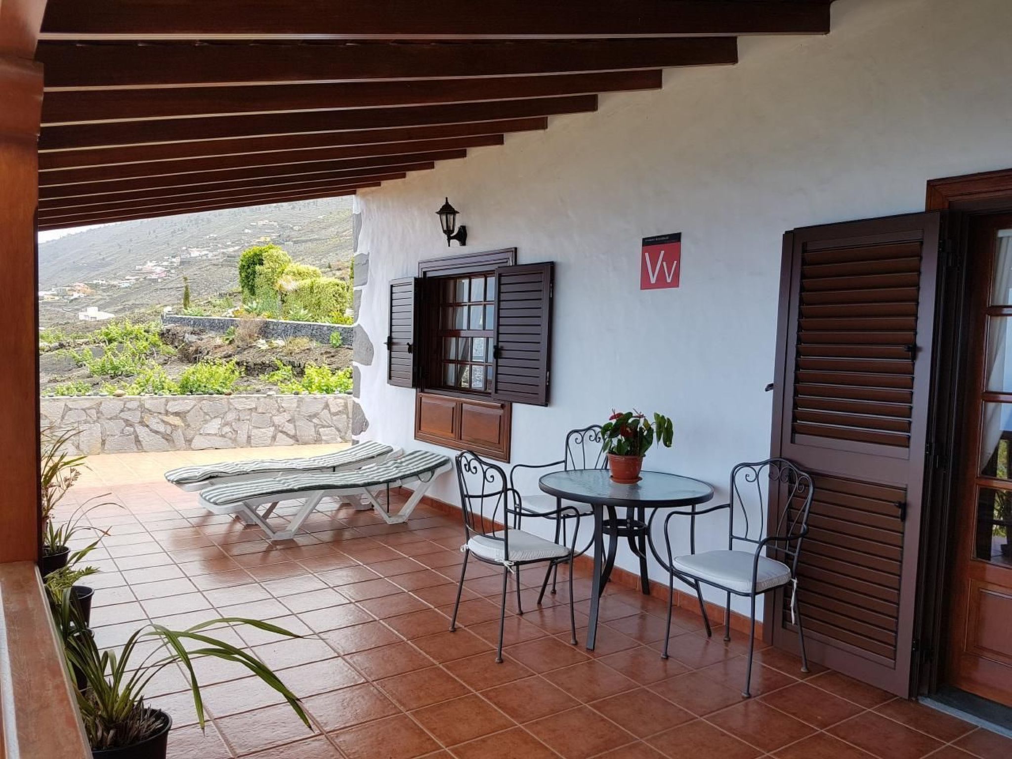 "Las Viñas" mit Wasserblick-Dedans