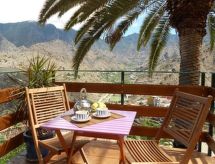Vrijstaand vakantiehuis met bergzicht en terras in Hermigua, La Gomera - thumbnail 1