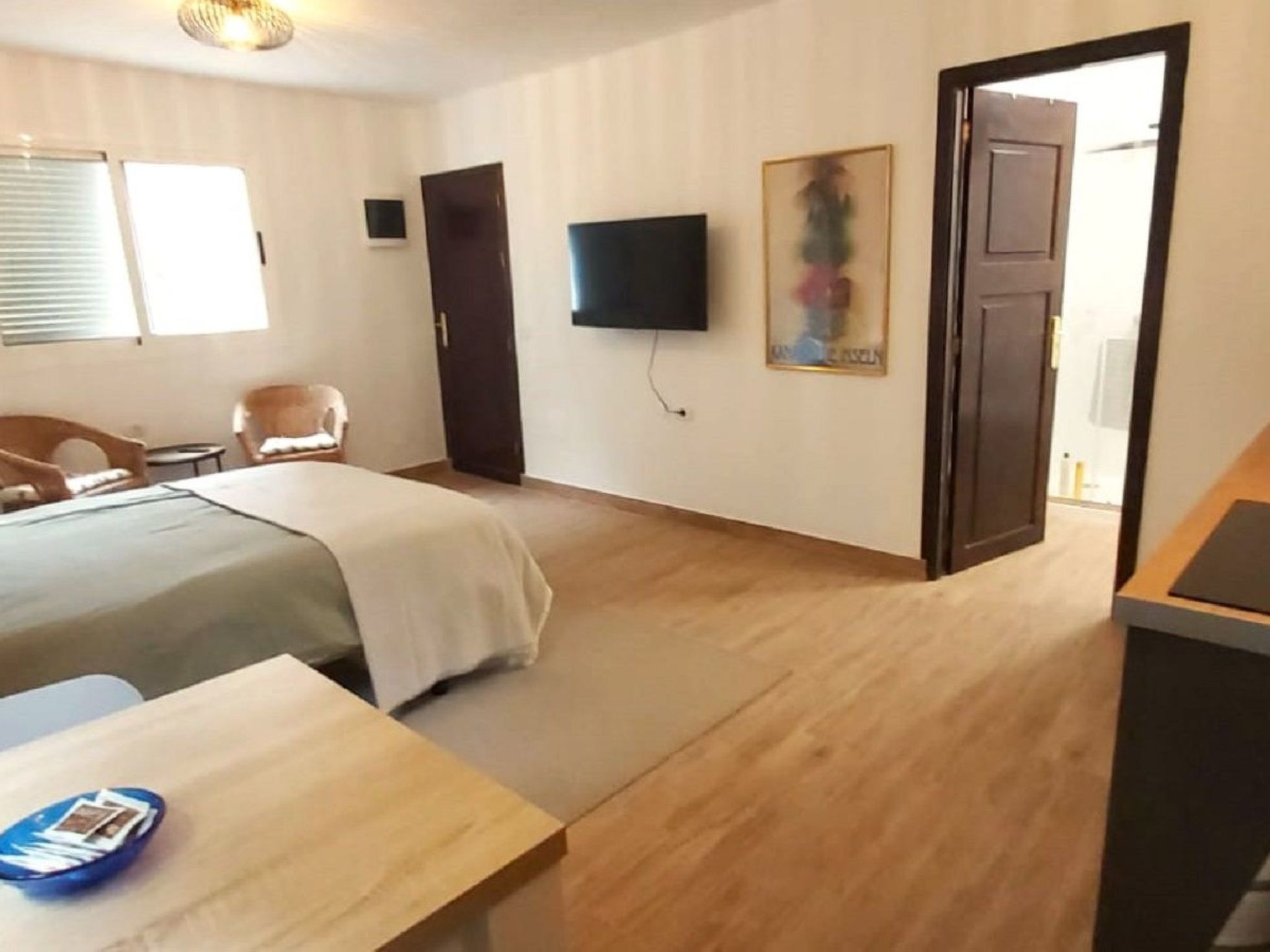Casa Alicia Studio 2: Knusse studio met bergzicht en terras in Hermigua - foto 10