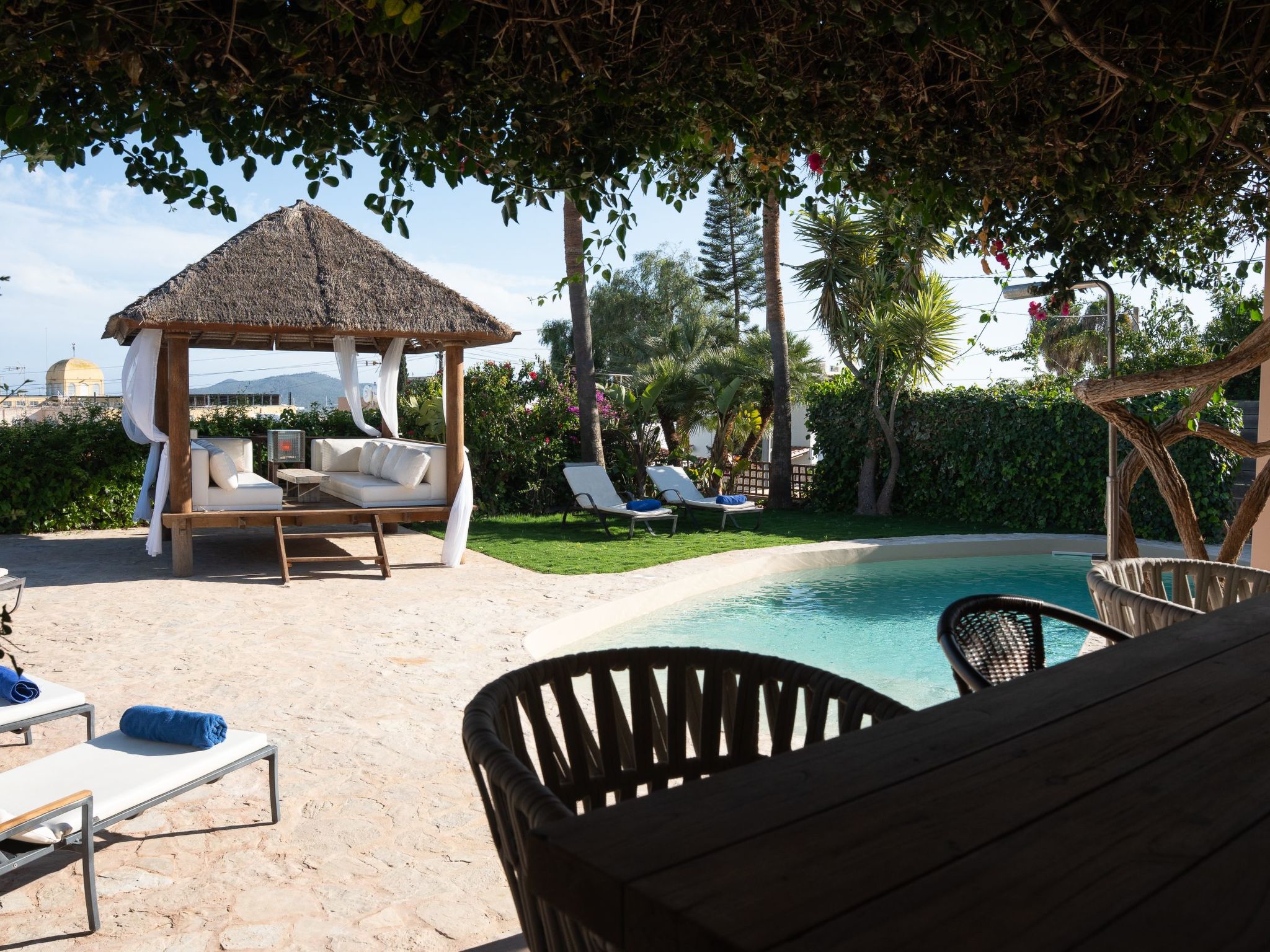 Villa Calyssa in Ibiza Privater Pool Meerblick-Binnen