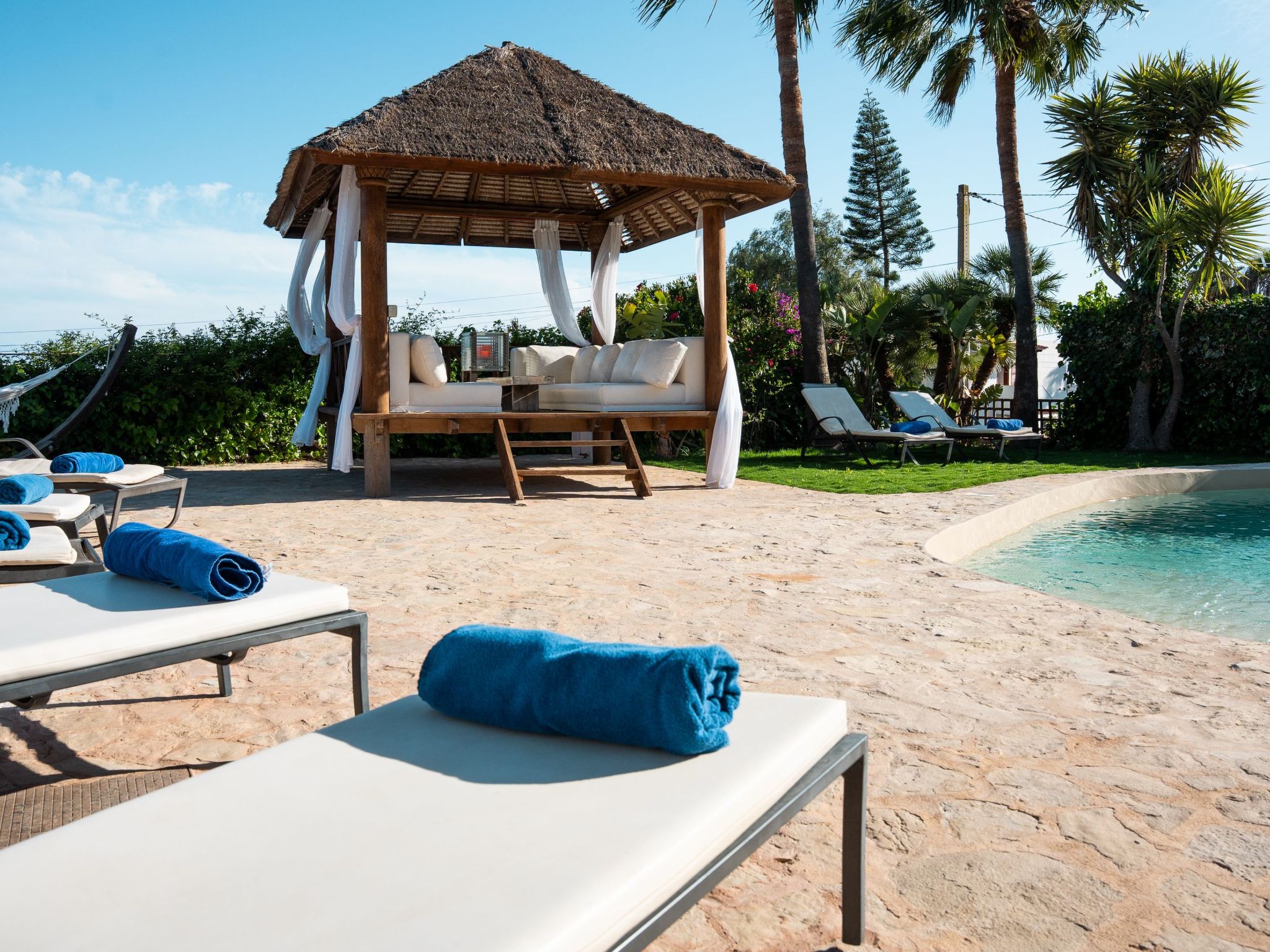 Villa Calyssa in Ibiza Privater Pool Meerblick-Binnen