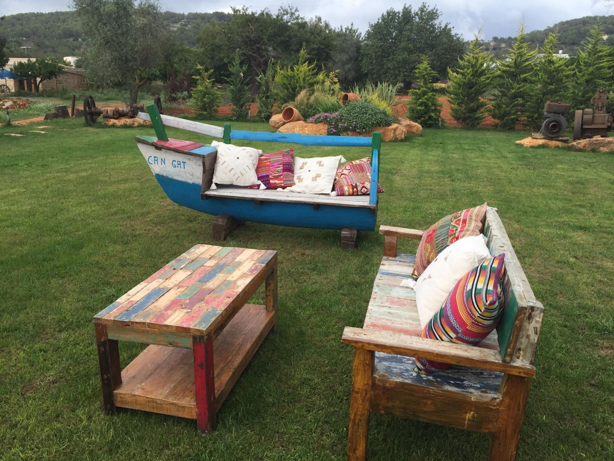 Renoviertes Ferienhaus in Sant Carles De Peralta mit Eigenem Pool-Binnen