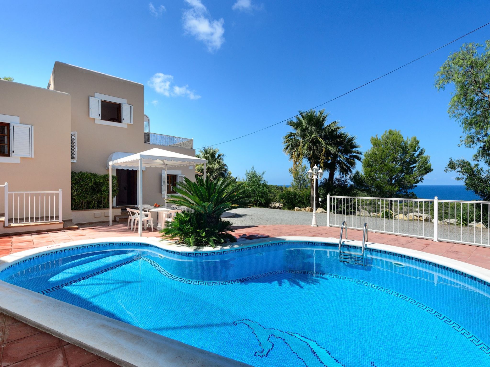 Ferienhaus in Sant Joan de Labritja (Spanien) und 1 Hund erlaubt