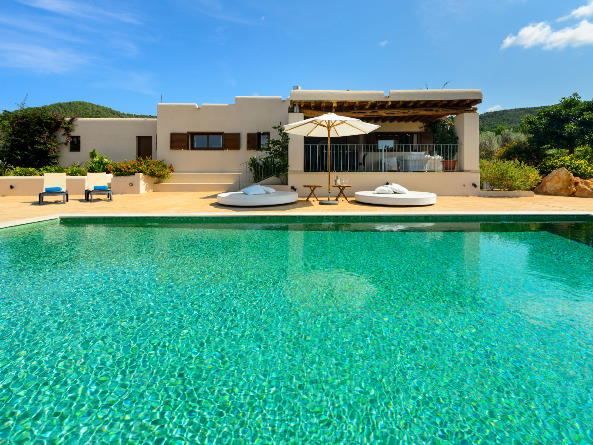 Vakantiehuis met privé zwembad in Sant Joan de Labritja (Spanje) voor 8 personen