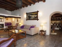Finca Can Gall in Sant Joan De Labritja mit Pool