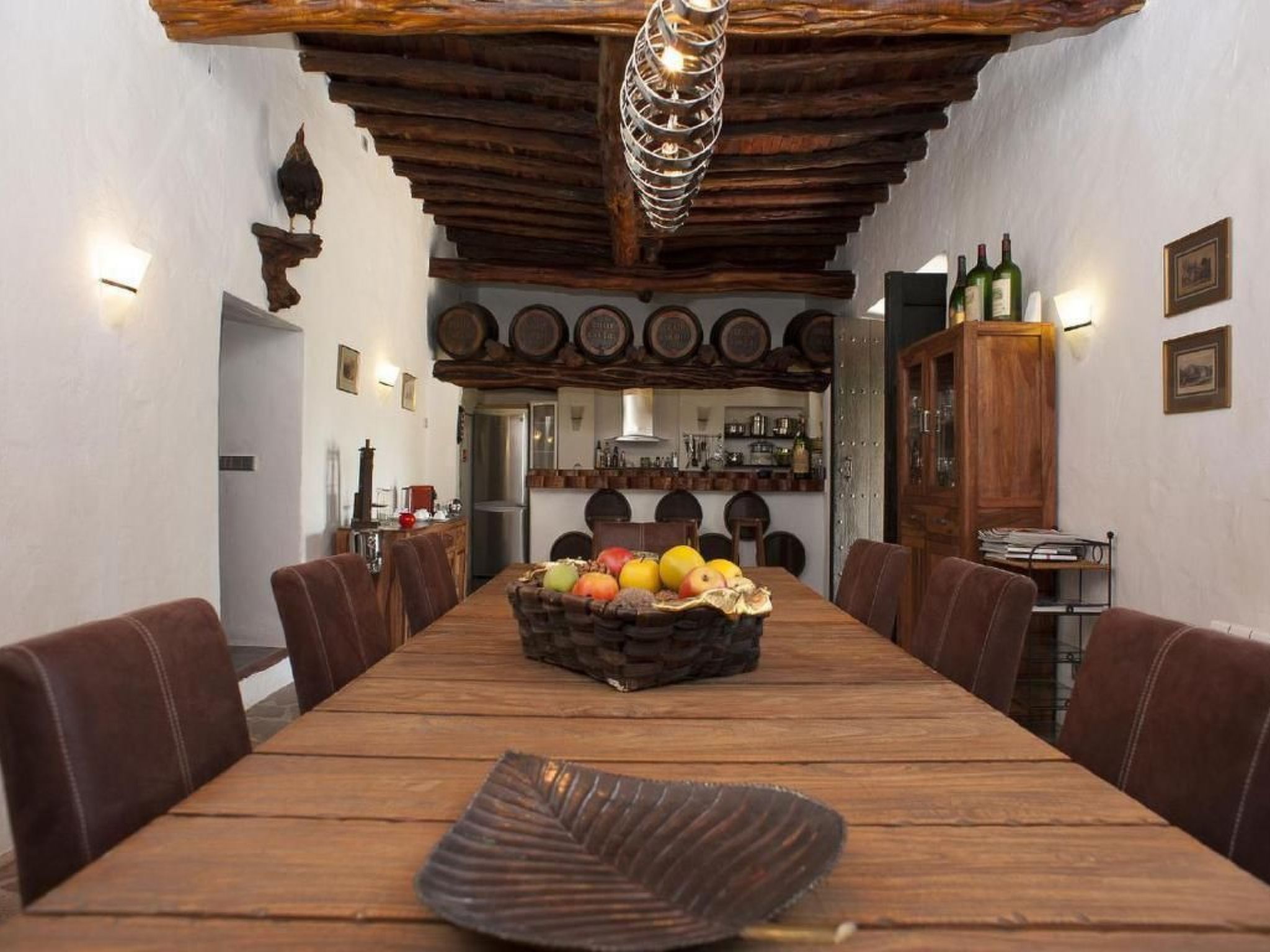 Finca Can Gall in Sant Joan De Labritja mit Pool-Binnen