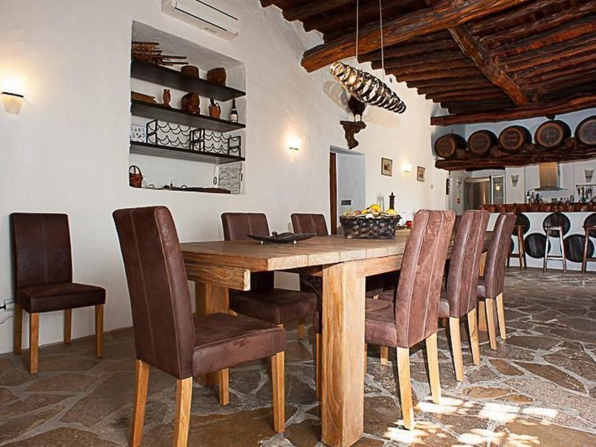 Finca Can Gall in Sant Joan De Labritja mit Pool-Binnen