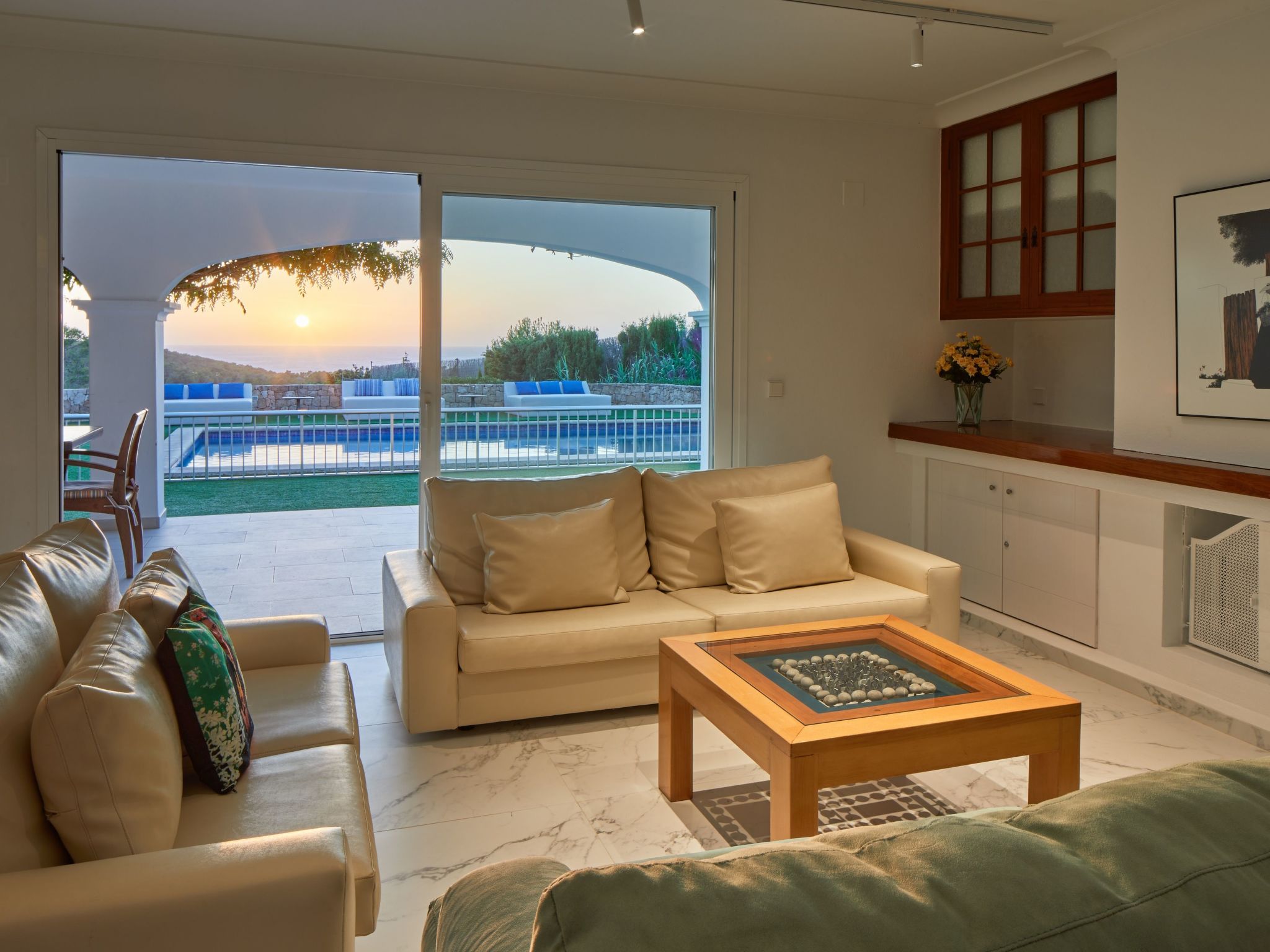 Villa Can Joan I Fantastische Aussicht auf den Sonnenuntergang-Binnen