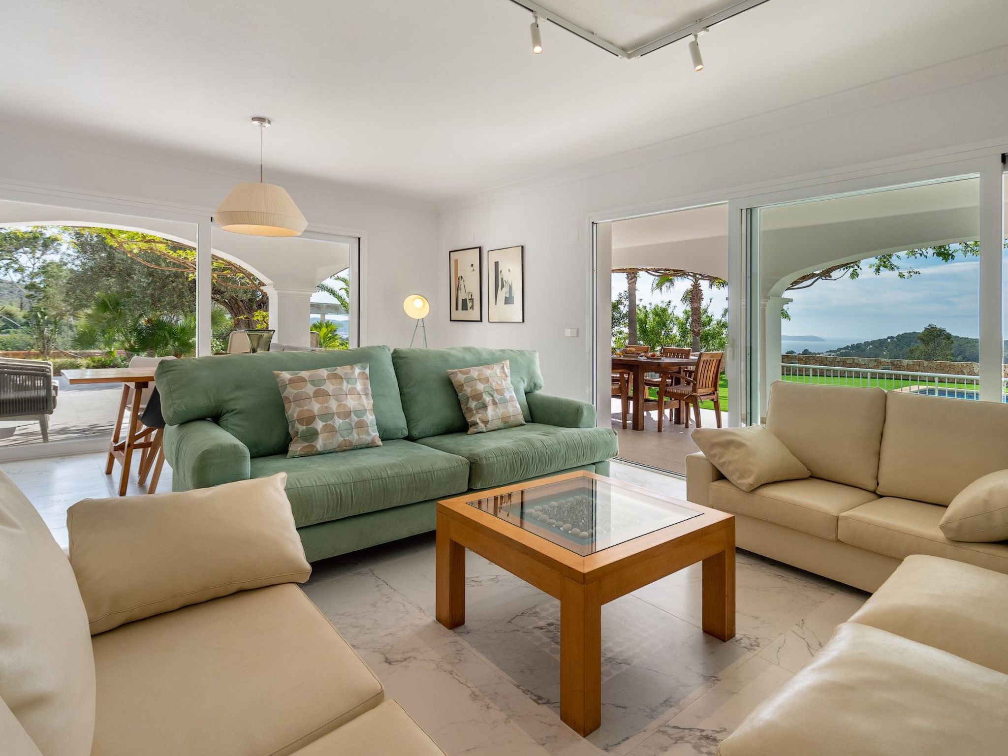 Villa Can Joan I Fantastische Aussicht auf den Sonnenuntergang-Binnen