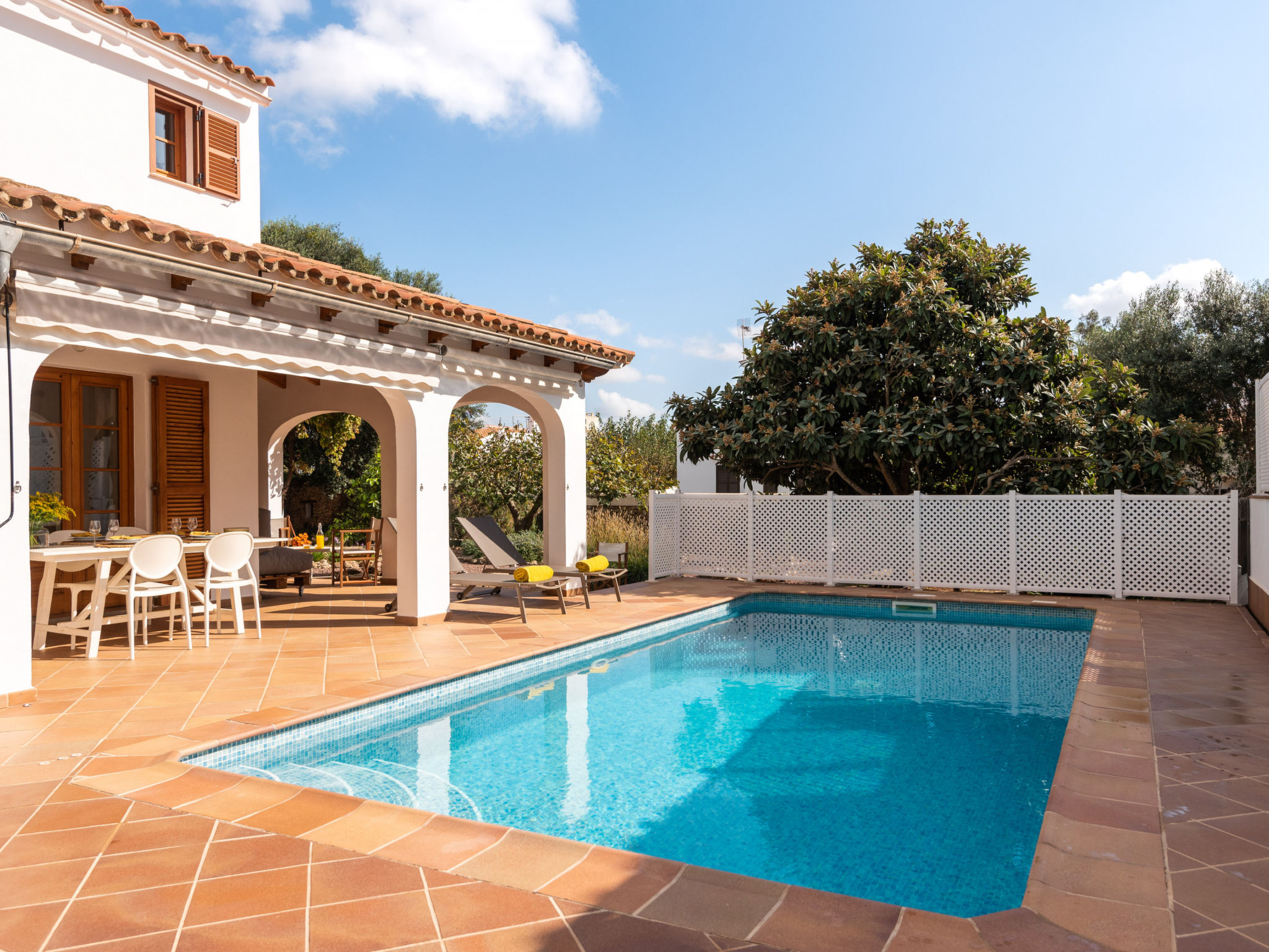 Vakantiehuis met privé zwembad in Cala Blanes (Spanje) voor 7 personen
