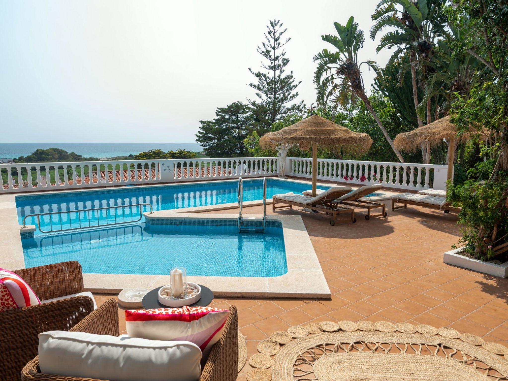 Villa Margarita in Son Bou mit Pool und Meerblick-Binnen