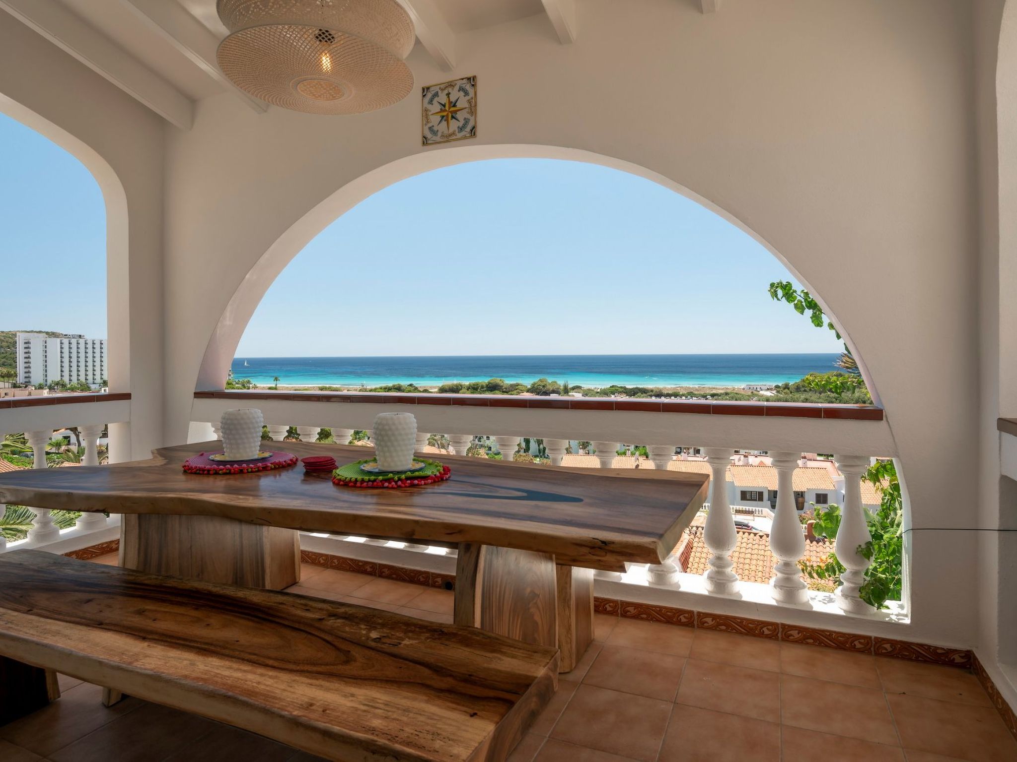 Villa Margarita in Son Bou mit Pool und Meerblick-Binnen