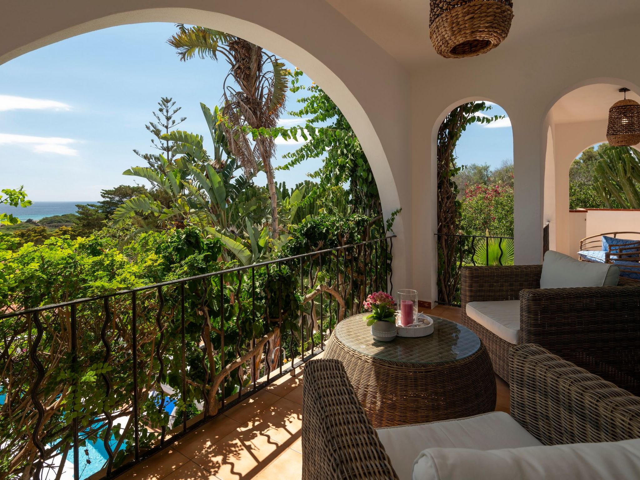 Villa Margarita in Son Bou mit Pool und Meerblick-Binnen