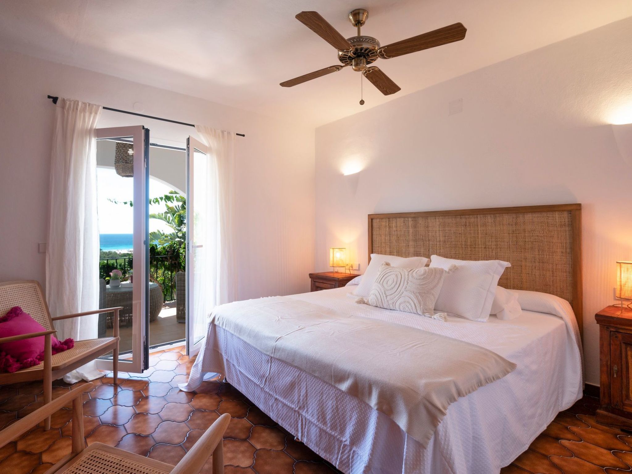 Villa Margarita in Son Bou mit Pool und Meerblick-Binnen