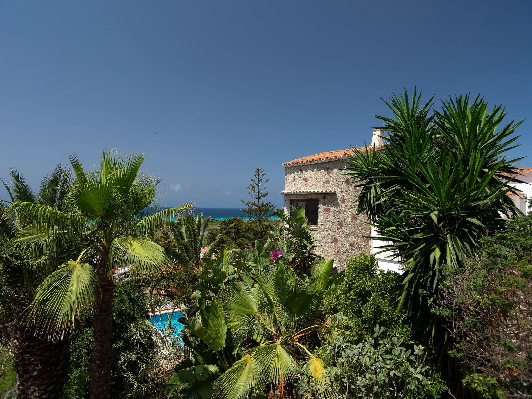 Villa Margarita in Son Bou mit Pool und Meerblick-Binnen