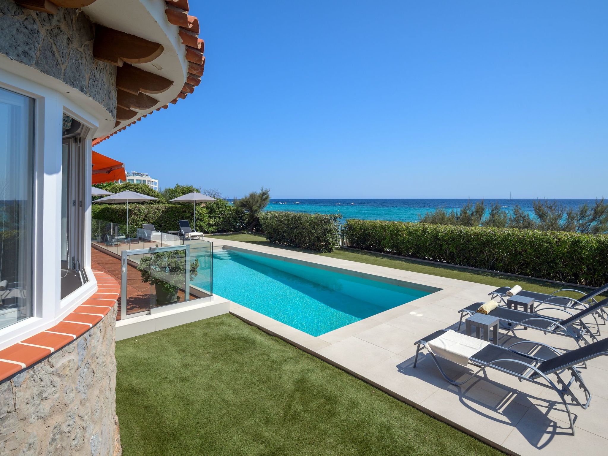 Villa Ponti A5 - direkt am Meer-Binnen