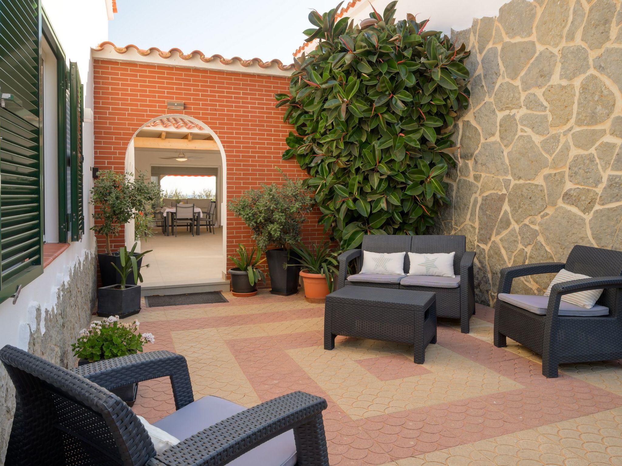 Villa Ponti A5 - direkt am Meer-Binnen